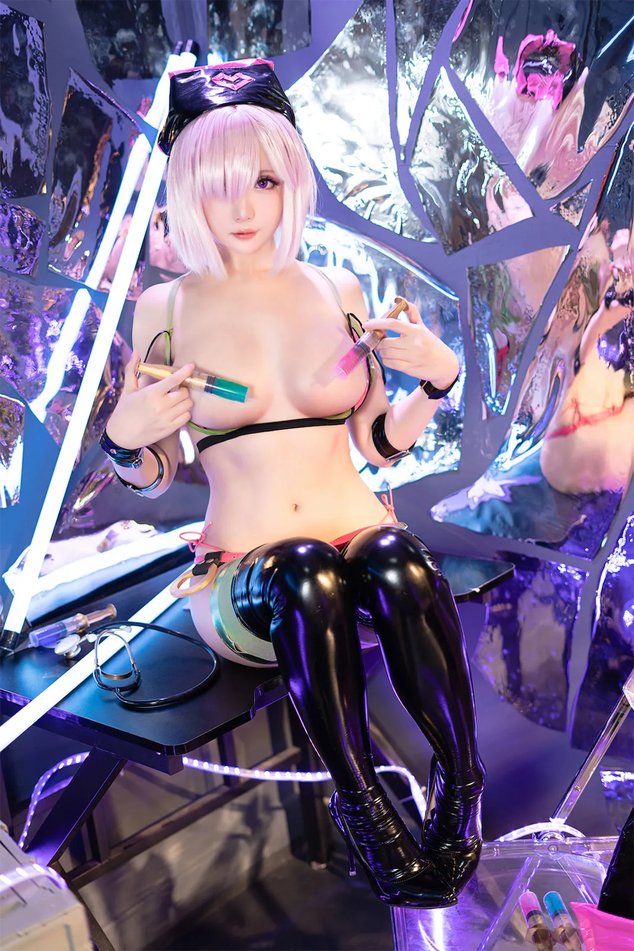 星之迟迟 NO.115 玛修同人护士-erohere91.webp